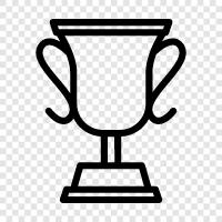 win, championship, awarded, commendation icon svg