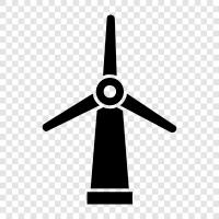 Wind Energy, Renewable Energy, Green Energy, Wind Turbine icon svg