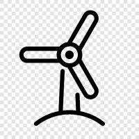 Wind Farm, Renewable Energy, Green Energy, Energy Independence icon svg