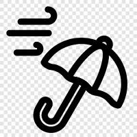 wind umbrella, wind protector, wind blocker, wind deflector icon svg