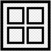 Fensterbehandlung, Fensterverkleidung, Fensterverkleidungen, Fensterbehandlungsideen symbol