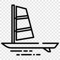 windsurfing, windsurfing equipment, windsurfing lessons, wind icon svg