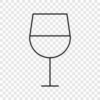 wine, glass, stemware, drinking glass icon svg