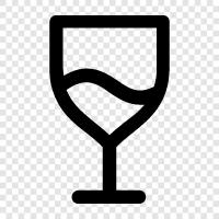 wine glass, whisky glass, beer glass, drink glass icon svg