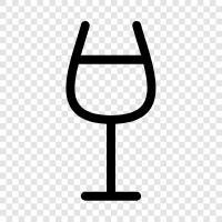 wine glass, wine glasses, champagne glass, sherry glass icon svg