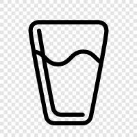 wine glass, beer glass, cocktail glass, water glass icon svg