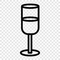 şarap camı, viski camı, kokteyl camı, şampanya camı ikon svg