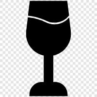 wine glasses, wine goblet, wine flute, wine taster icon svg