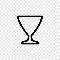 wine glassware, wine goblet, wine flute, wine t icon svg