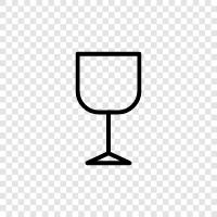 wine glassware, wine tumbler, wine flute, wine go icon svg