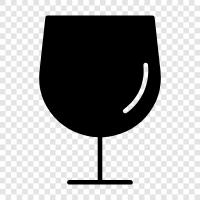 wine glassware, wine drinking, wine tumbler, wine glass icon svg