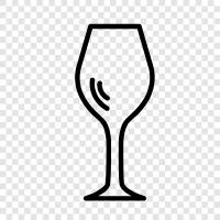 wine glassware, wine glasses, wine goblets, wine caraf icon svg