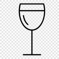 wine glassware, wine glasses, wine goblet, wine flute icon svg