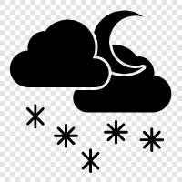 winter, Christmas, snow, winter weather icon svg