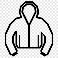 winter coat, winter clothes, winterwear, cold weather clothing icon svg