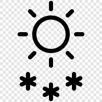 winter snowfall, snow accumulation, winter weather, snowflakes icon svg