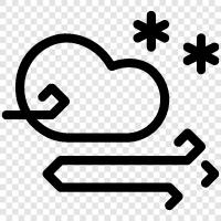 winter storm, blizzard, polar vortex, white out icon svg