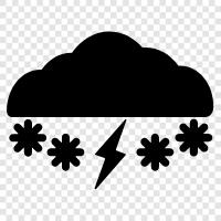 winter storm, blizzard, snowfall, snow icon svg