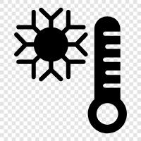 winter, snow, ice, chill icon svg