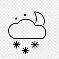 winter, snow, cold, ambiance icon svg