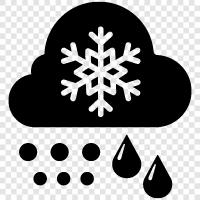 winter, flakes, accumulation, winter storm icon svg