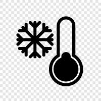 winter, snow, ice, cold weather icon svg