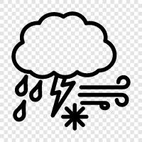 winter weather, winter storm, blizzard, snow icon svg