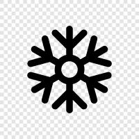 winter, snow, flakes, ice icon svg