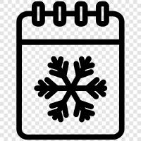 winter, cold, snow, Christmas icon svg