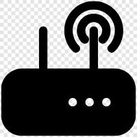 wireless, wireless internet, wifi hotspot, wifi router icon svg