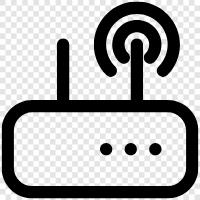 wireless, router, internet, wifi adapter icon svg