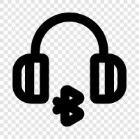 wireless headphone, bluetooth headphones, headphone, audio icon svg