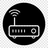 wireless, ADSL, cable, configuration icon svg