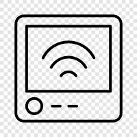 WLAN, Wifi Router, Wifi Signal, Wifi Signalstärke symbol