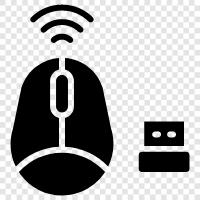 wireless mouse, wireless mouse pointer, wireless mouse receiver, wireless mouse receiver for icon svg