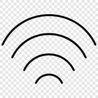 wireless, internet, router, signal icon svg