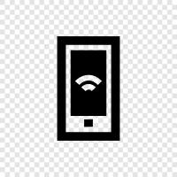 Wireless Phone, Cell Phone, Wireless Modem, Wireless Router icon svg