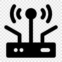 wireless router, home router, office router, 3g router icon svg