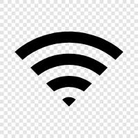 wireless, internet, daten, verbindung symbol