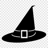 Witch, Witchcraft, Witch Hat, Witchcraft Supplies icon svg