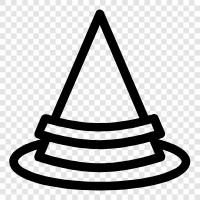 Witch Hat Etsy, Witch Hat Patterns, Witch Hat Ideas, Witch Hat Tutorial icon svg