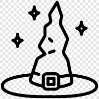 Witch Hat icon svg