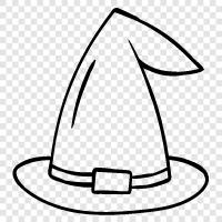 Witch Hat icon svg