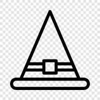 Witch Hat icon svg