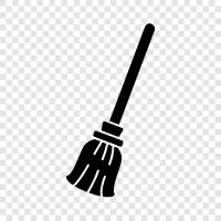 Cadı, broom, uçan süpürge, broomstick ikon svg