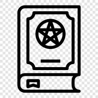 witchcraft, spell, conjure, black magic icon svg