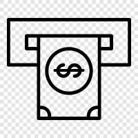 withdraw, withdrawing, withdraw money, withdraw cash icon svg