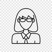 woman with glasses frames, woman with glasses prescription, woman with glasses frames prescription, woman with glasses icon svg