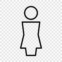 woman, ladies, ladies room, women s room icon svg