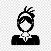 womanhood, females, females of all ages, women s rights icon svg